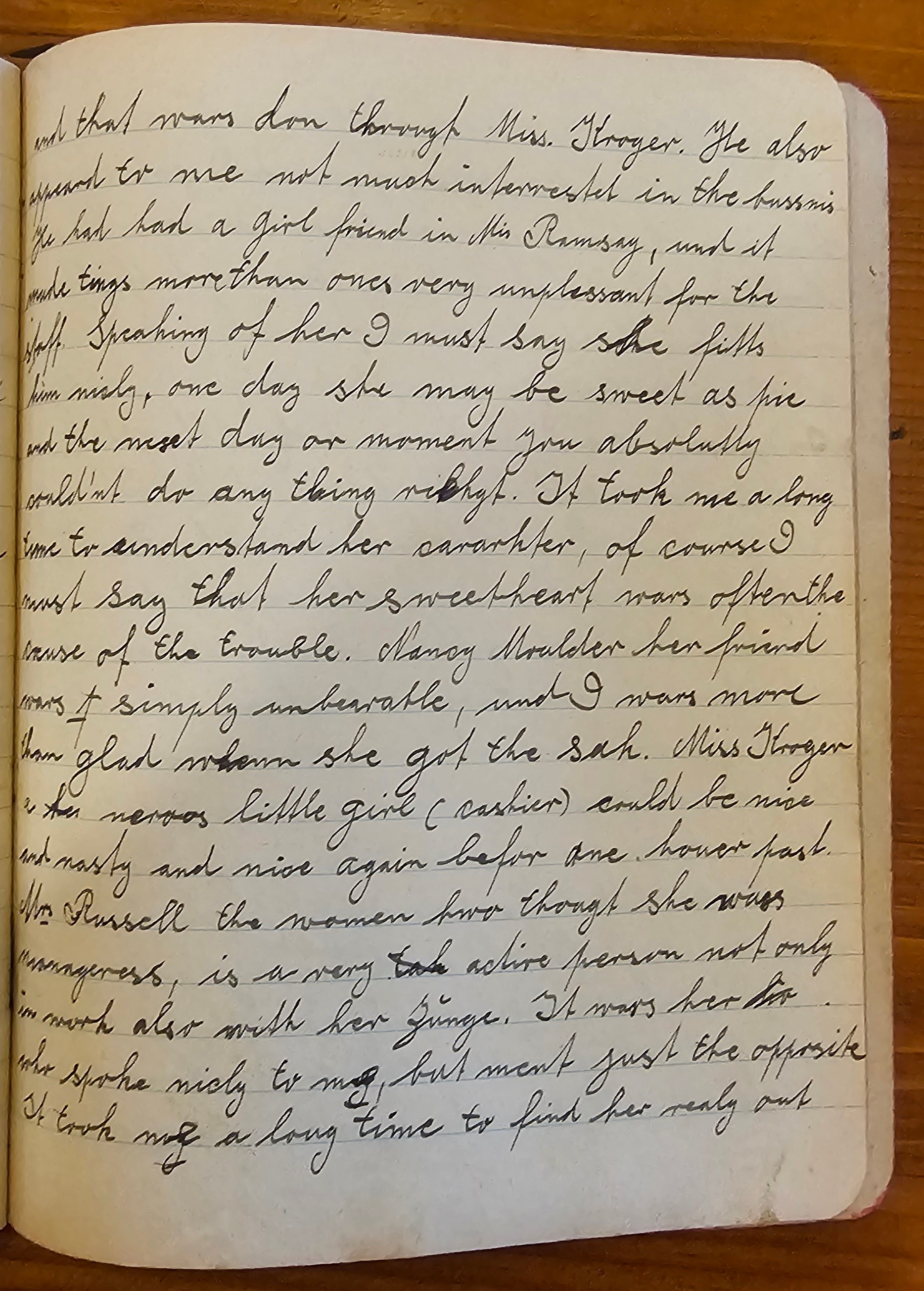Diary page 55