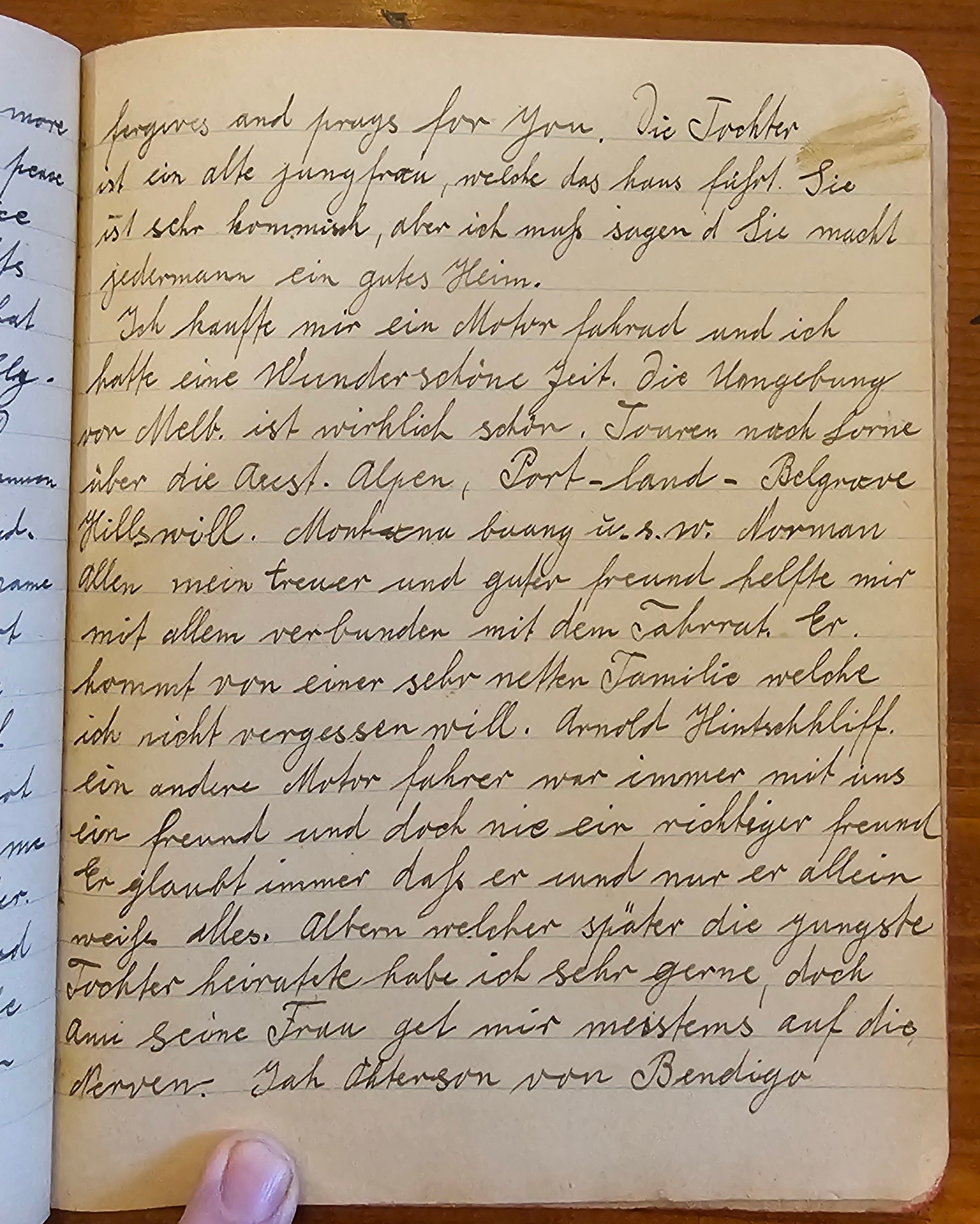 Diary page 57